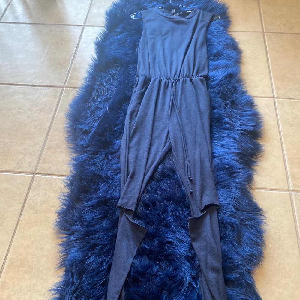 Navy Jumpsuit